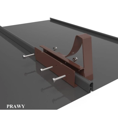 Wspornik do blachy na rąbek stojący - KOLOR